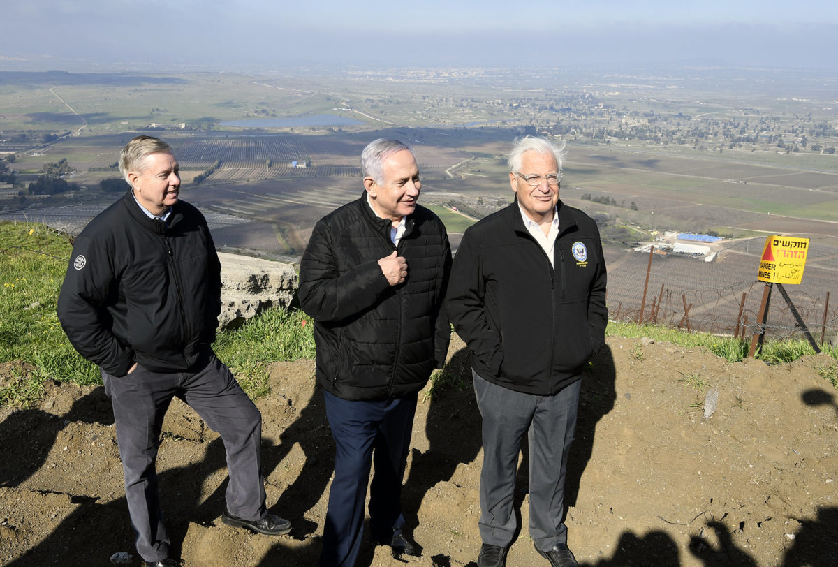 Lindsey Graham meets Netanyahu