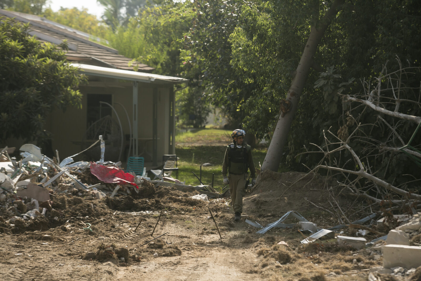 Inside the kibbutz where Hamas massacred more than 100 Israelis